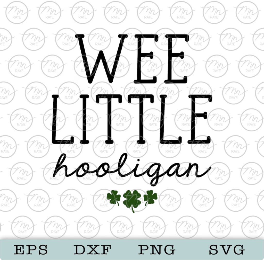 id's Holiday Basket | St. Patrick's Day Edition - Wee Little Hooligan Digital Design